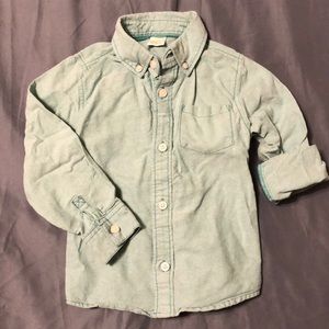 Crazy8 teal button down